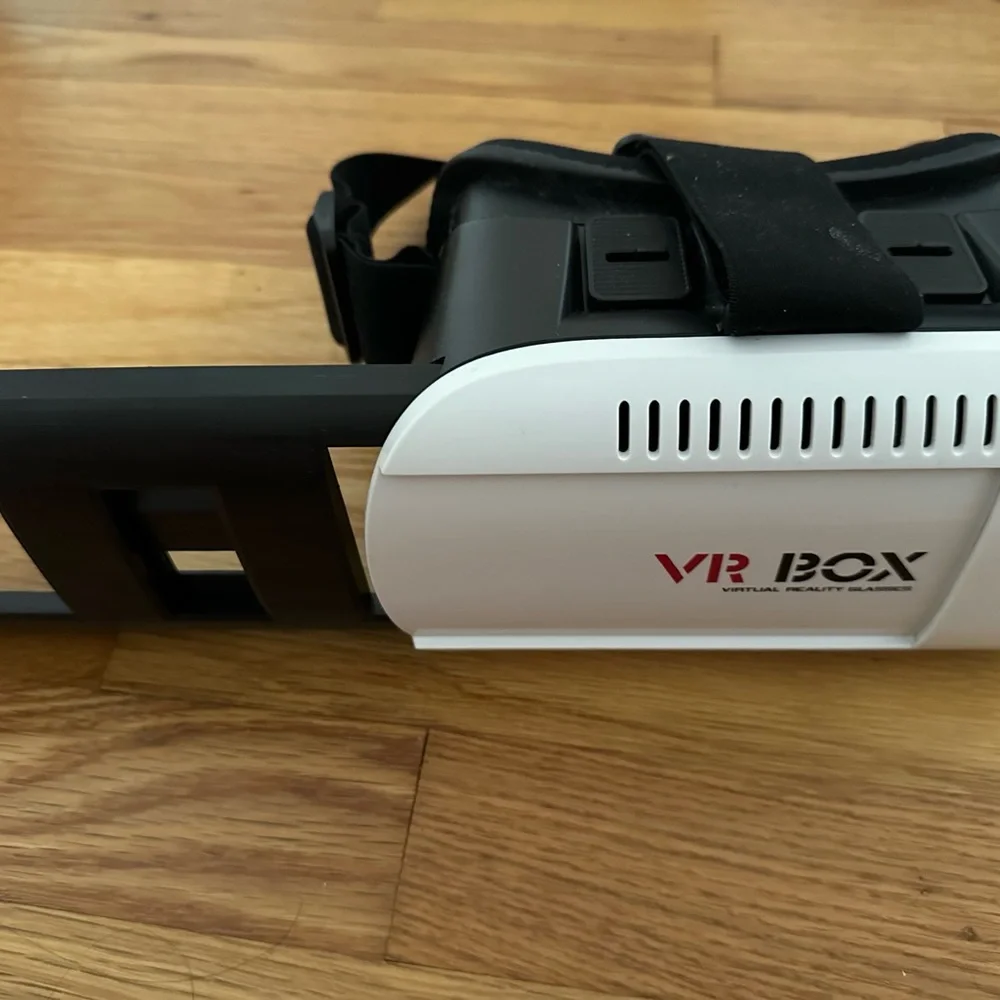White Virtual Reality Headset